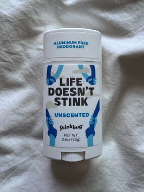 NWOT Life Doesn't Stink Unscented Deodorant - Stinkbug